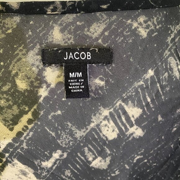 Jacob Black and  Tan Dress/Beach coverup - Picture 4 of 5